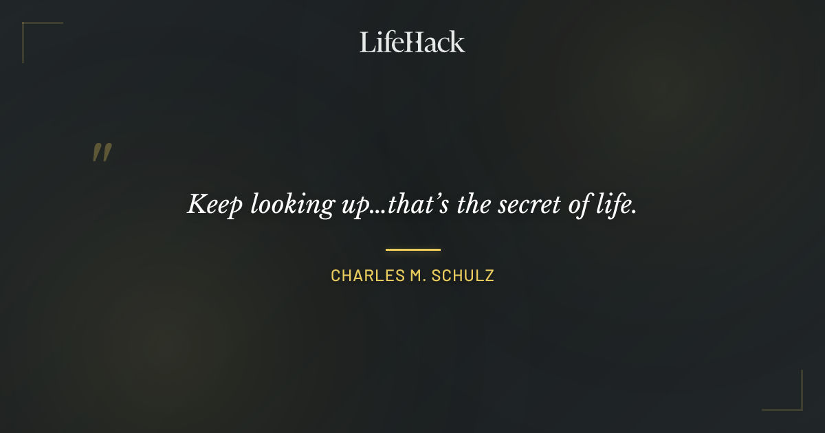 Quote by Charles M. Schulz