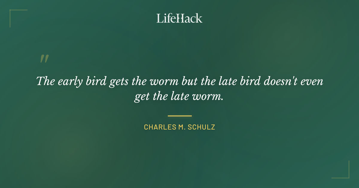 Quote by Charles M. Schulz
