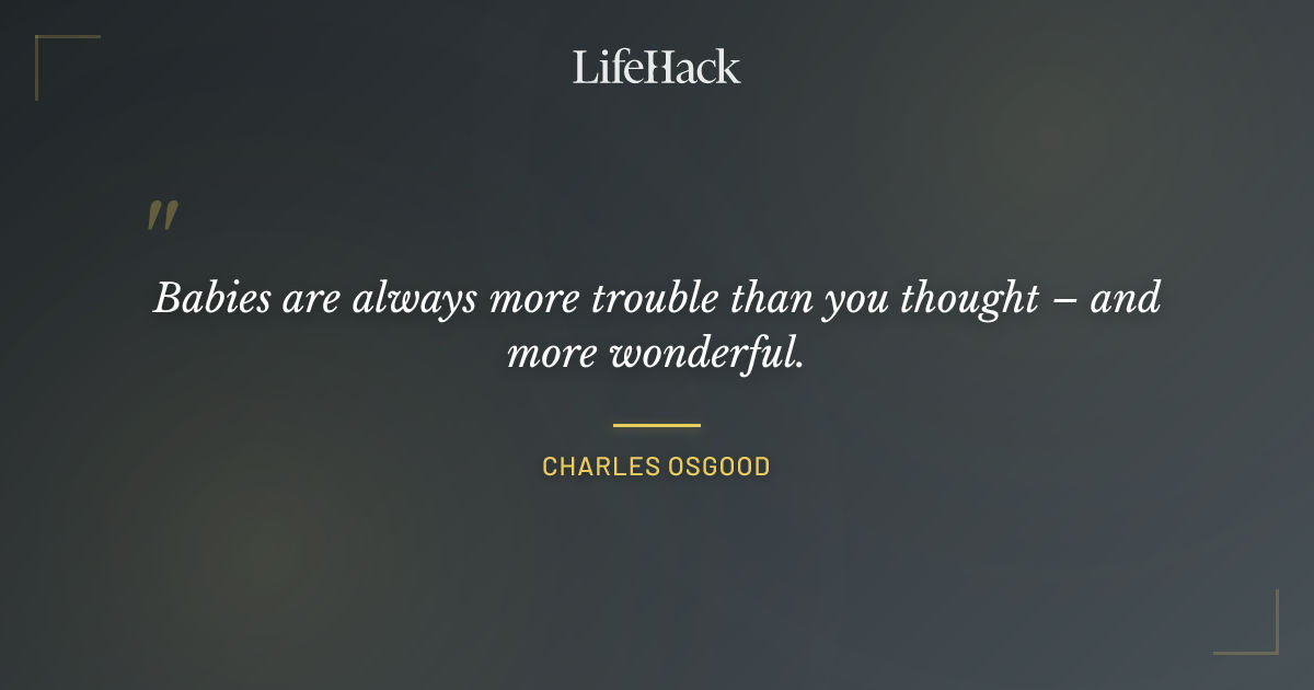 Quote by Charles Osgood