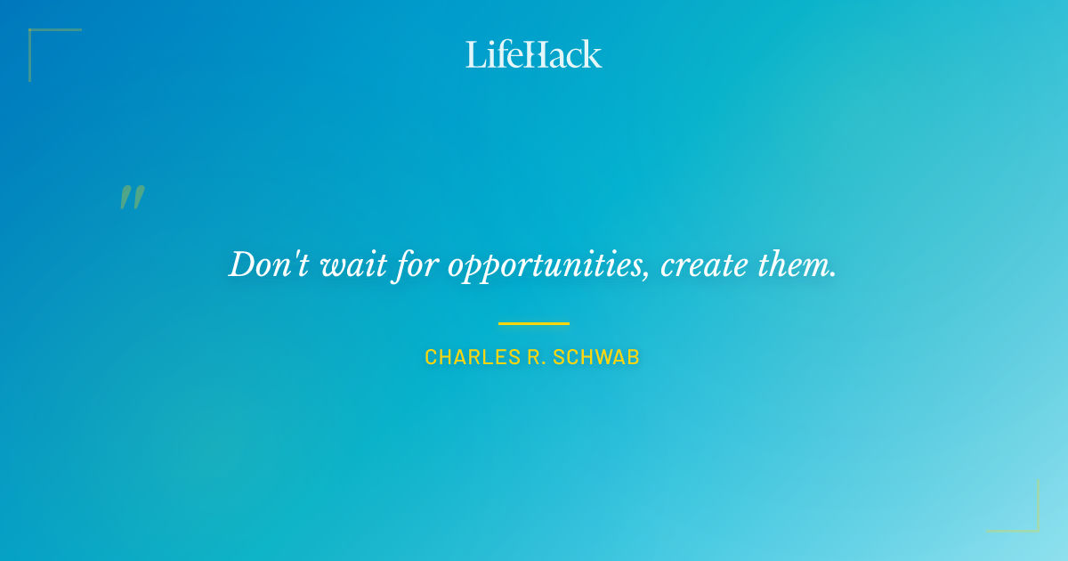 Quote by Charles R. Schwab