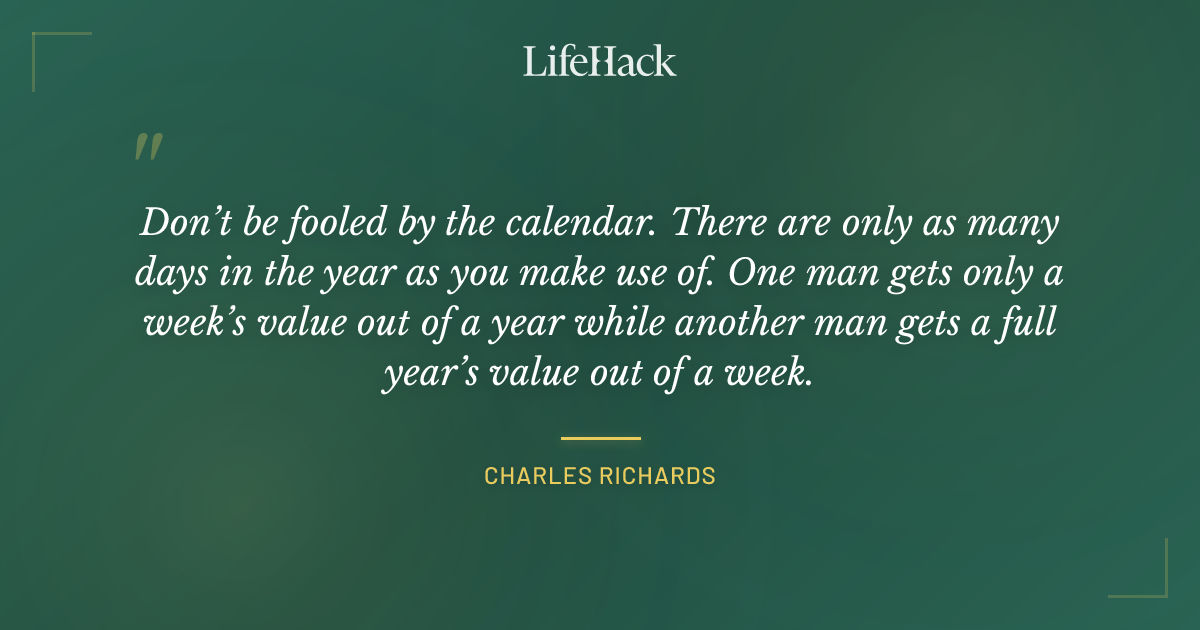 Quote by Charles Richards