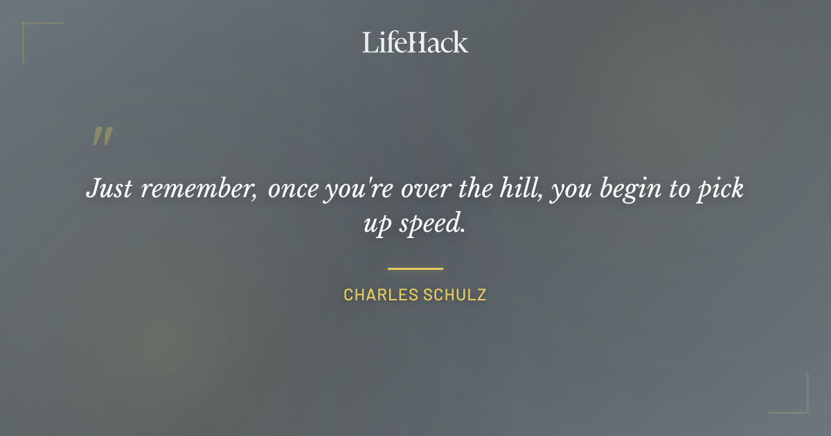 Quote by Charles Schulz
