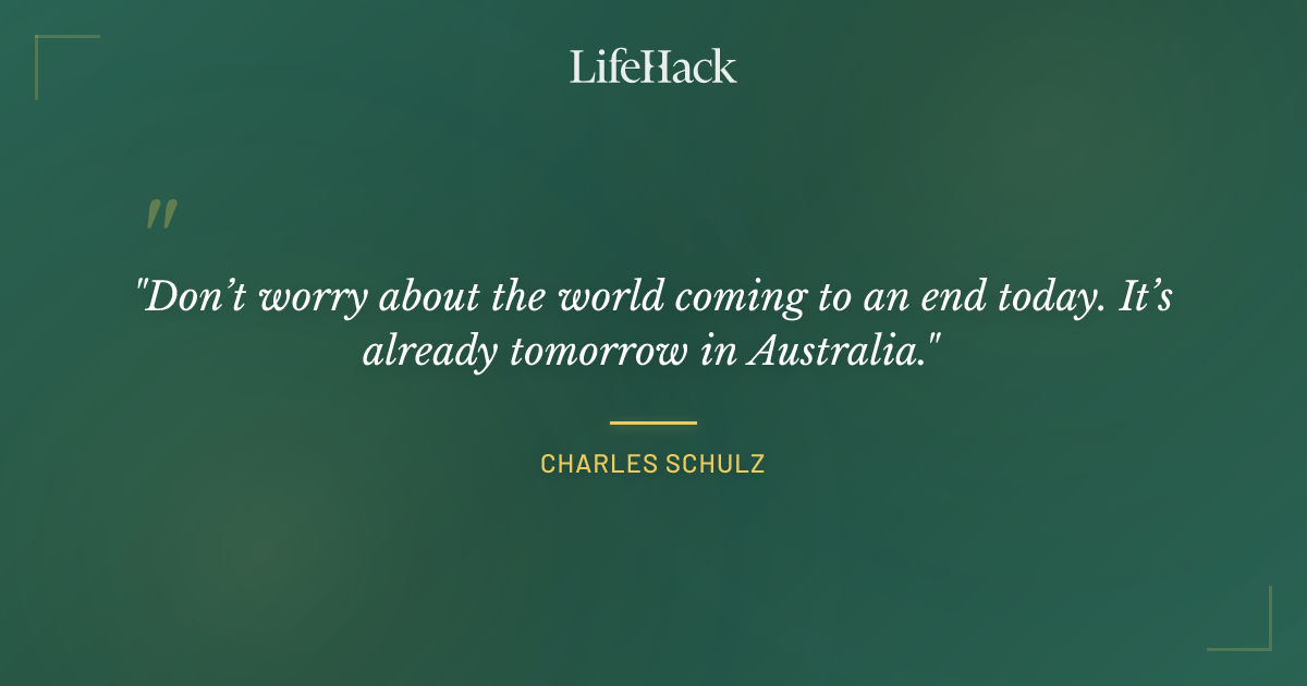 Quote by Charles Schulz
