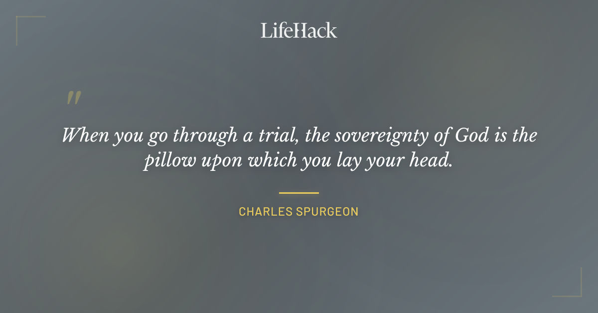 Quote by Charles Spurgeon