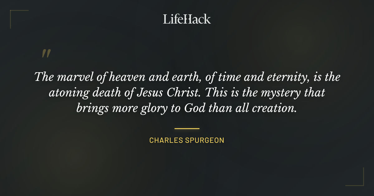 Quote by Charles Spurgeon