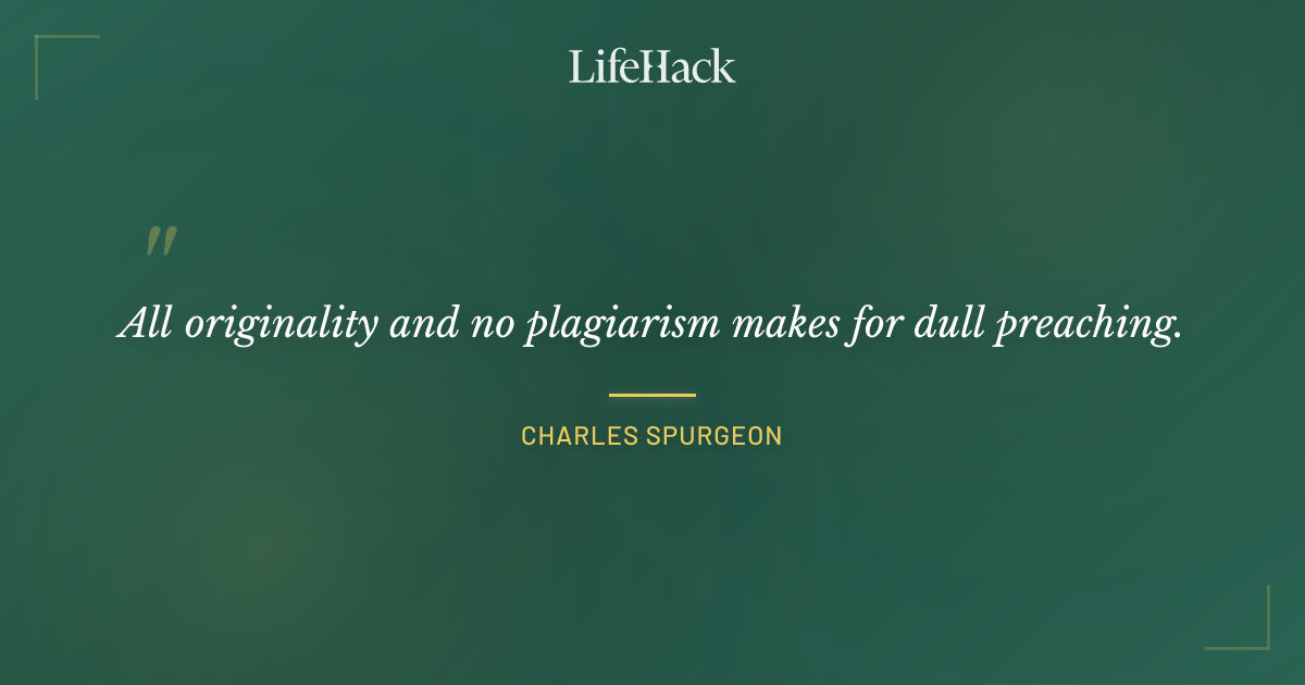 Quote by Charles Spurgeon