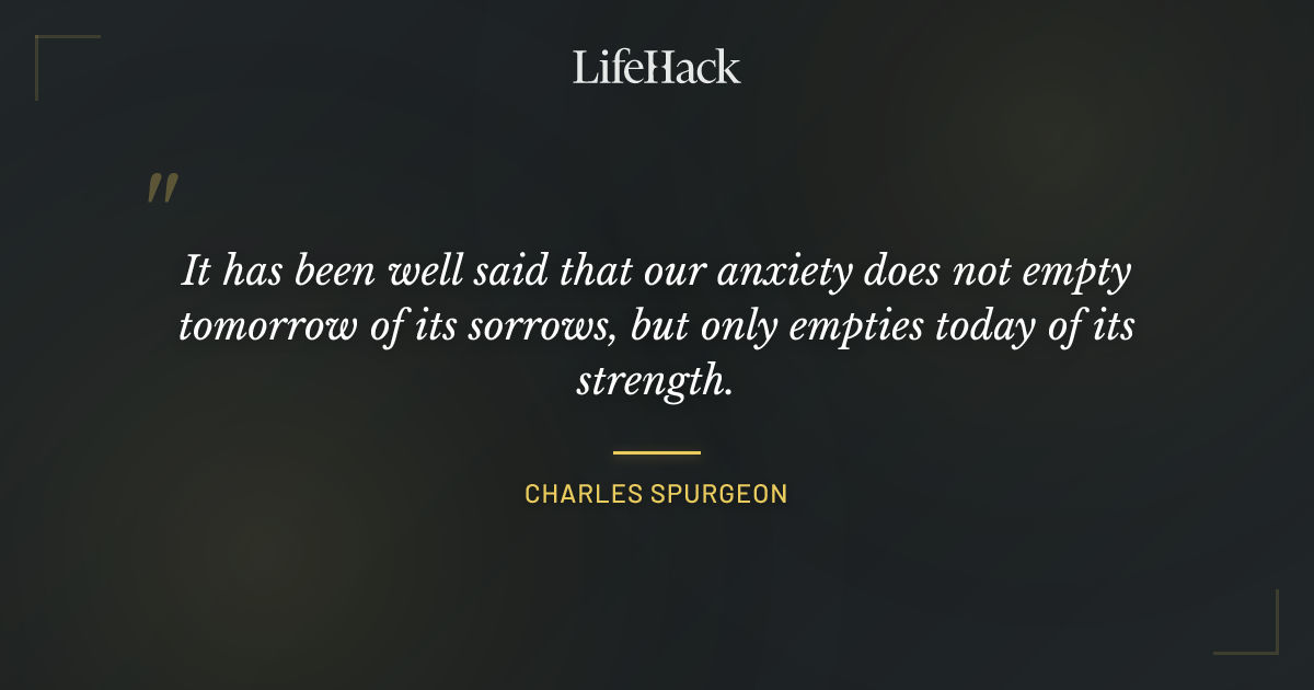 Quote by Charles Spurgeon
