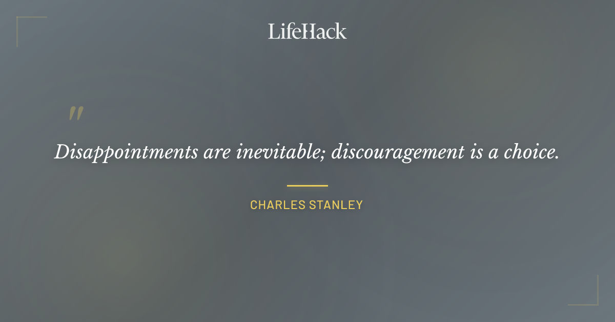 Quote by Charles Stanley