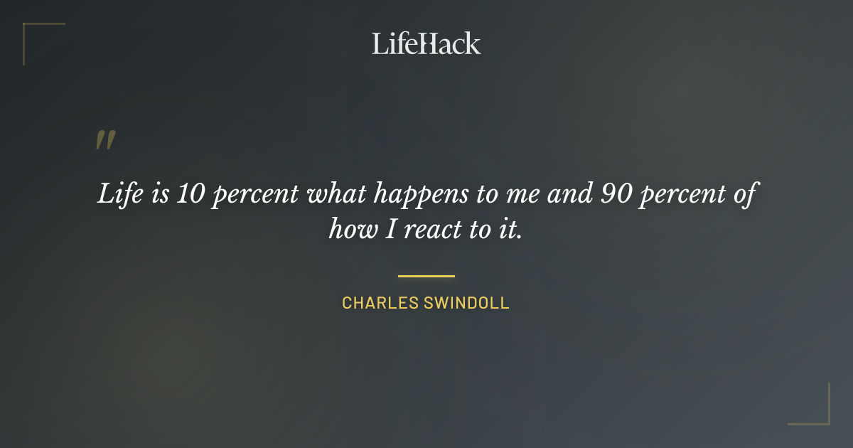 Quote by Charles Swindoll