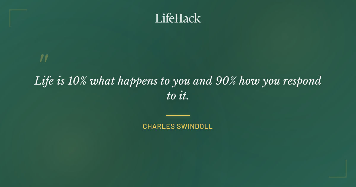 Quote by Charles Swindoll