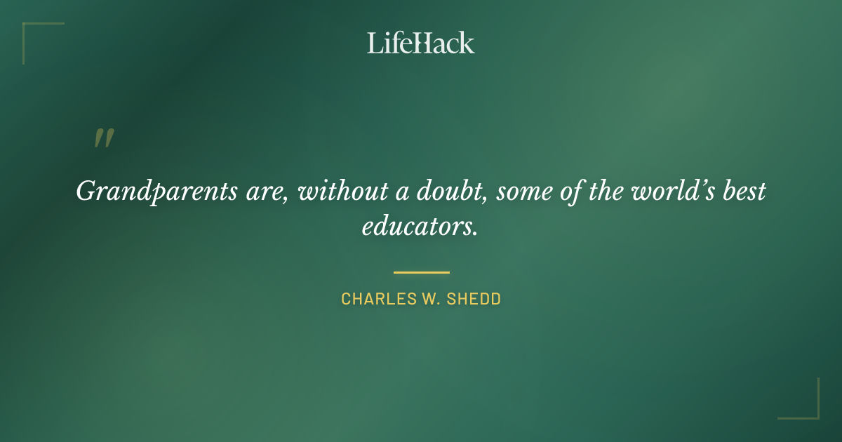 Quote by Charles W. Shedd