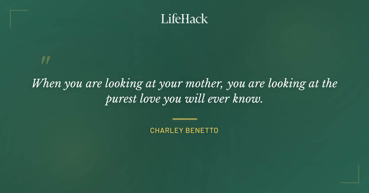 Quote by Charley Benetto
