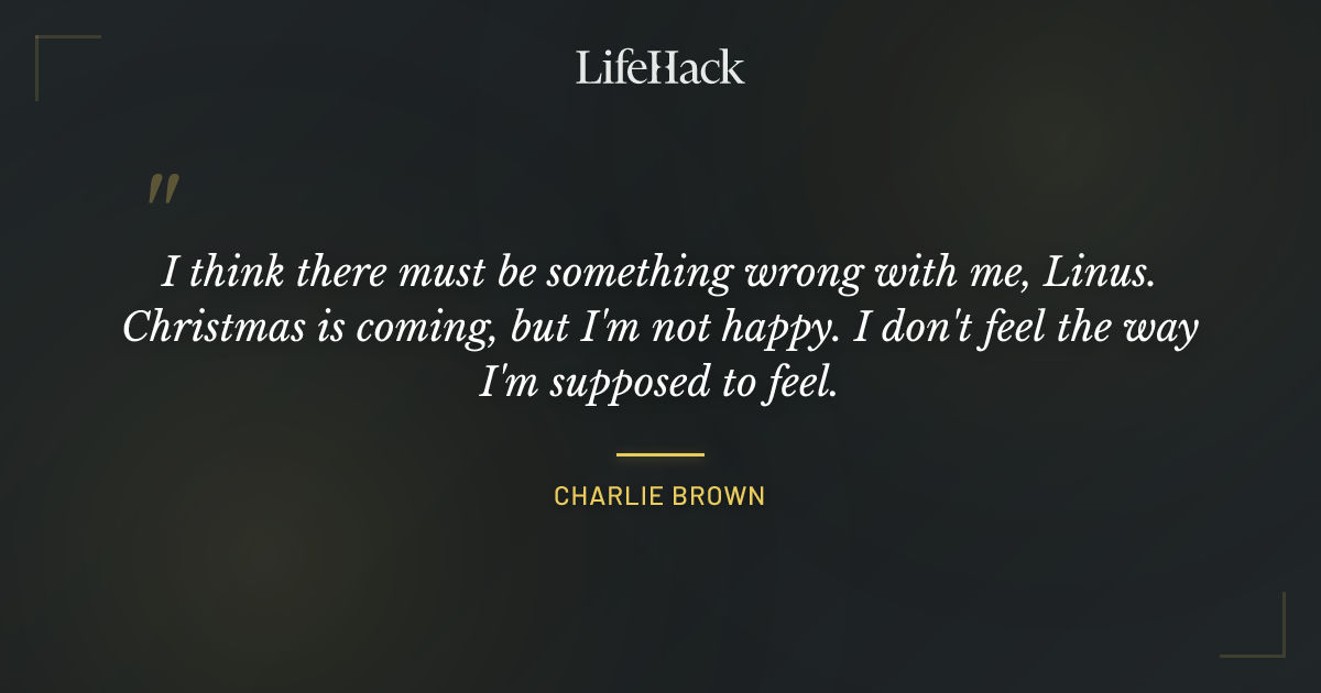 Quote by Charlie Brown