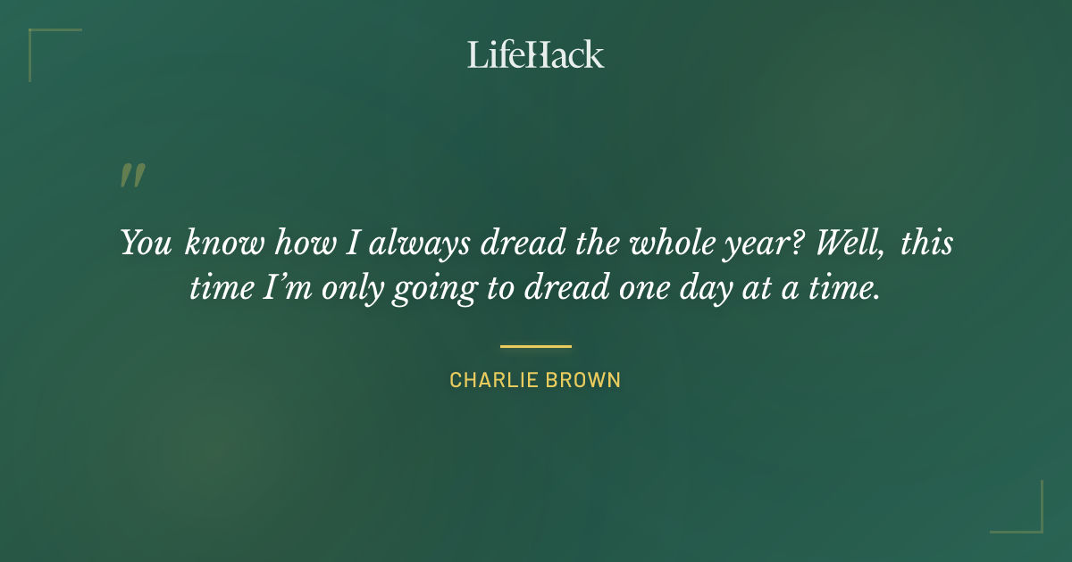 Quote by Charlie Brown