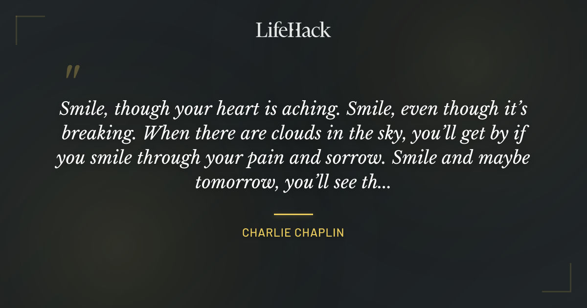 Quote by Charlie Chaplin