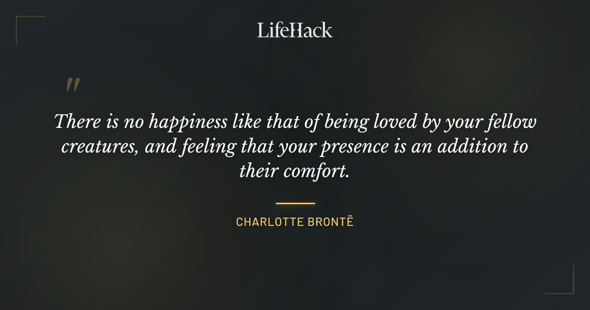 Quote by Charlotte Brontë