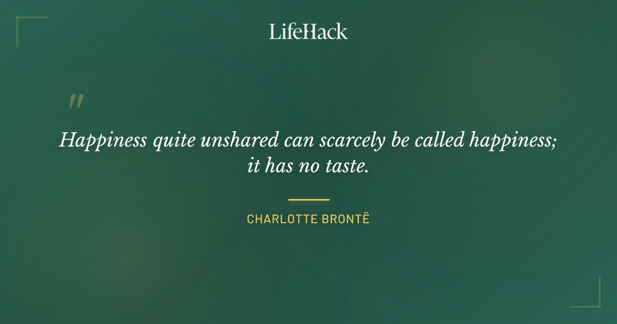 Quote by Charlotte Brontë