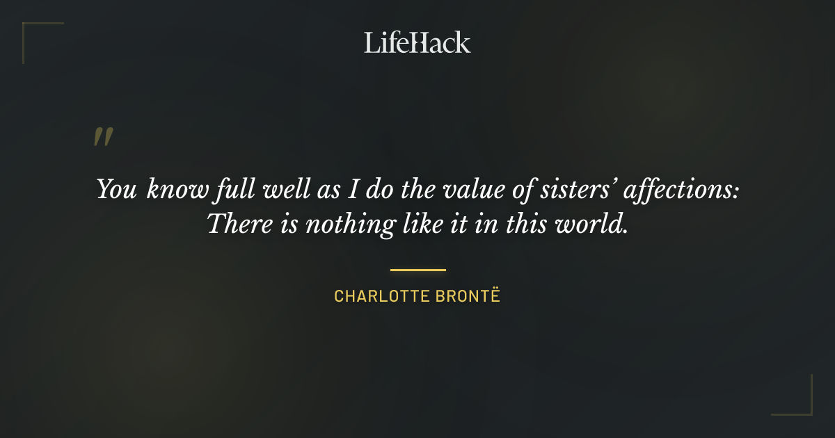 Quote by Charlotte Brontë