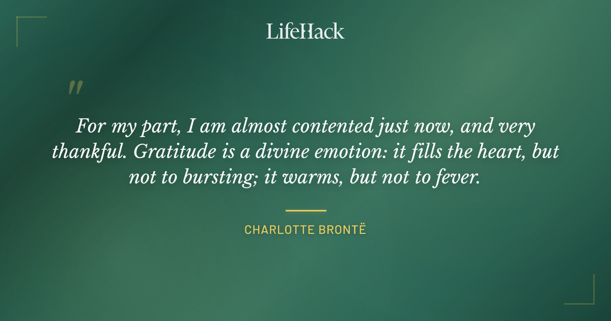 Quote by Charlotte Brontë