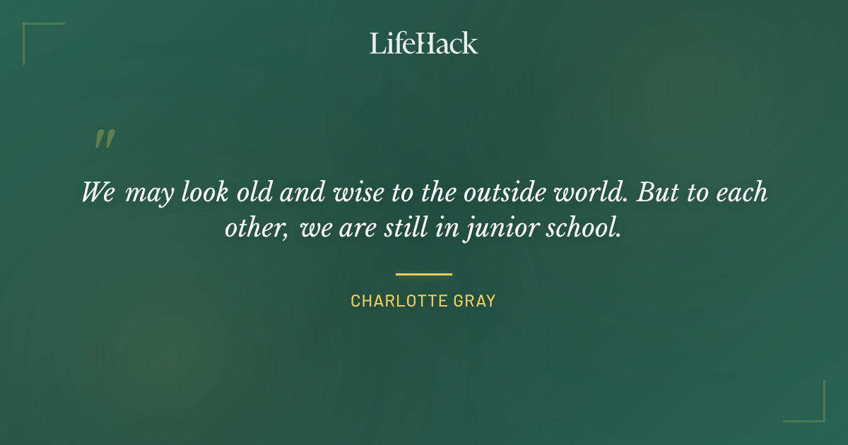 Quote by Charlotte Gray