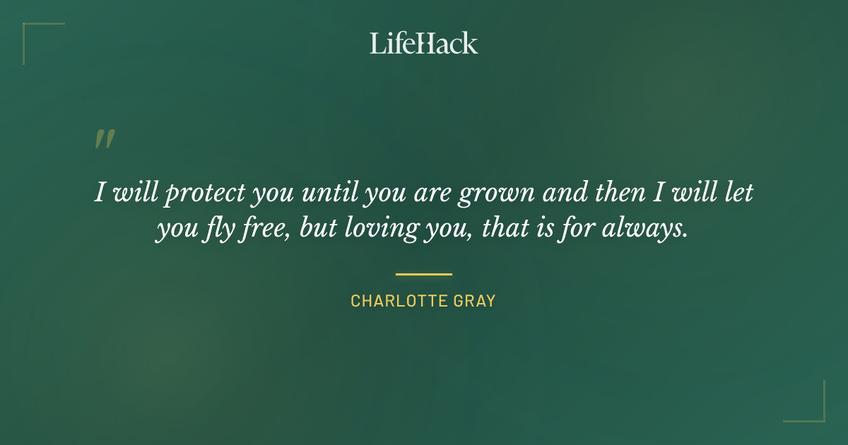 Quote by Charlotte Gray