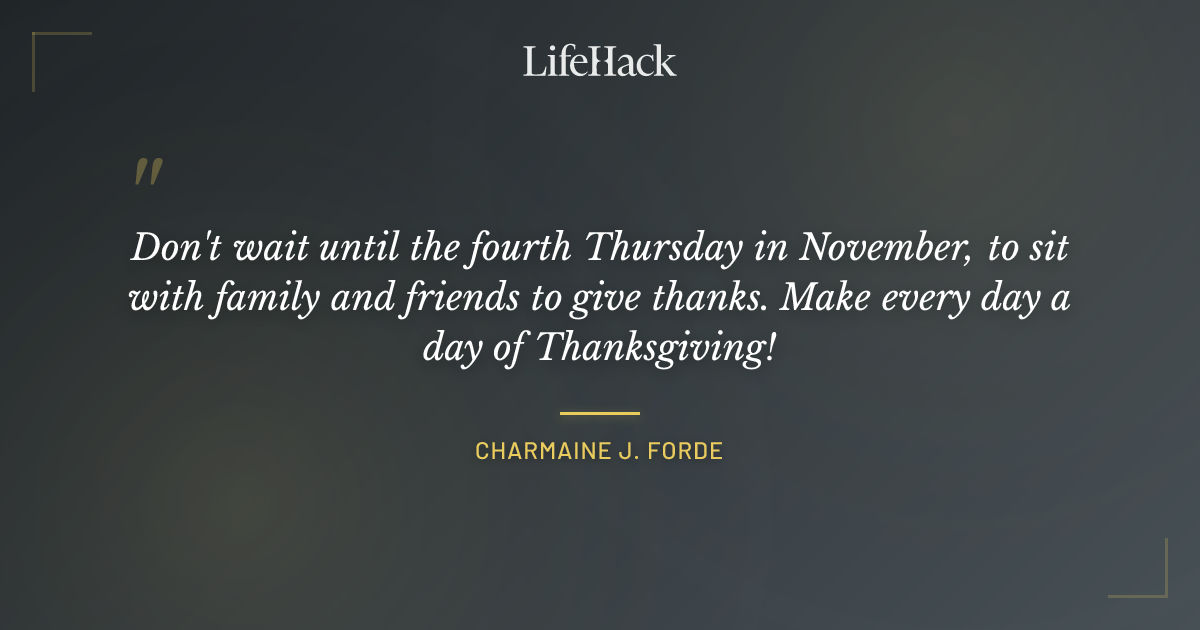 Quote by Charmaine J. Forde