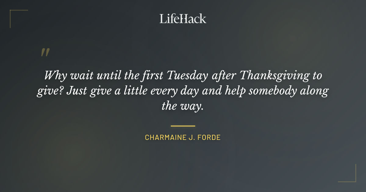 Quote by Charmaine J. Forde