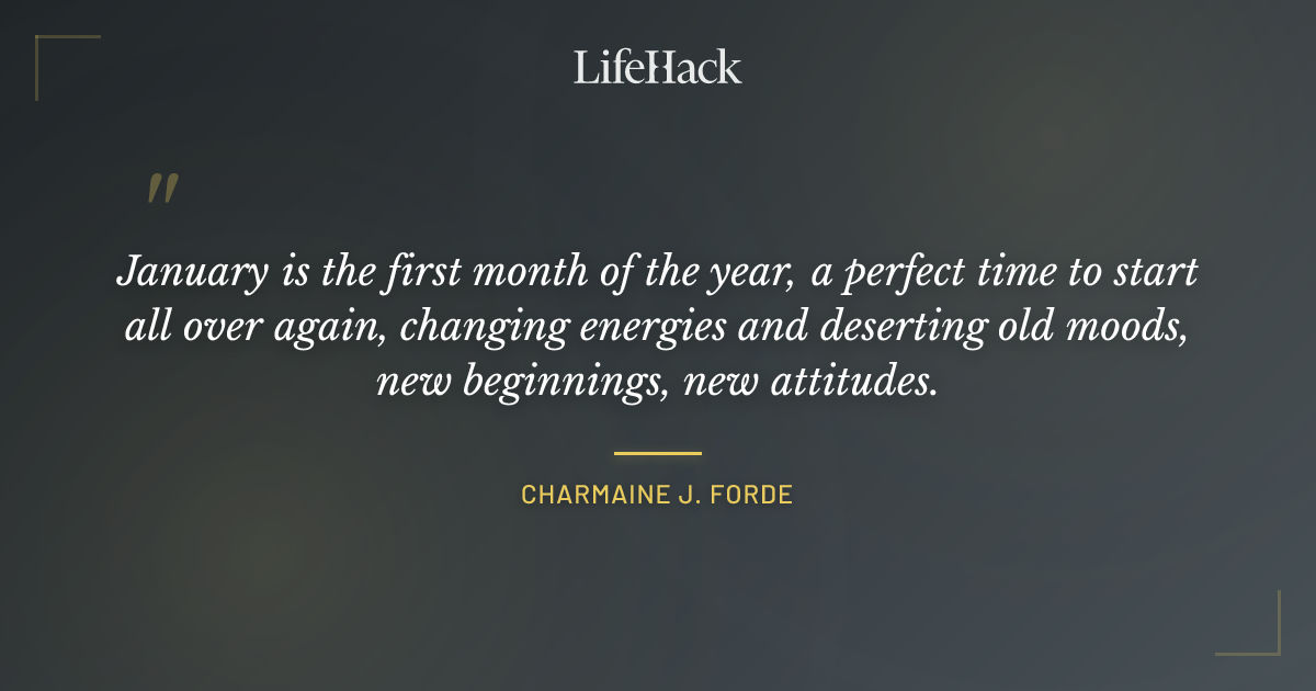Quote by Charmaine J. Forde