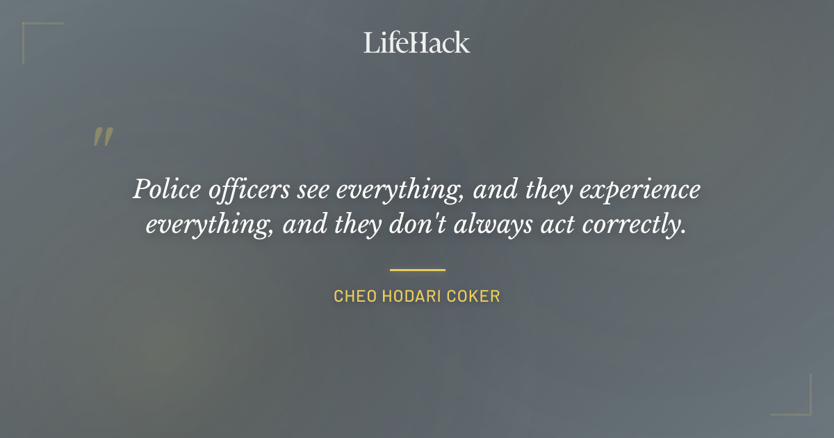 Quote by Cheo Hodari Coker