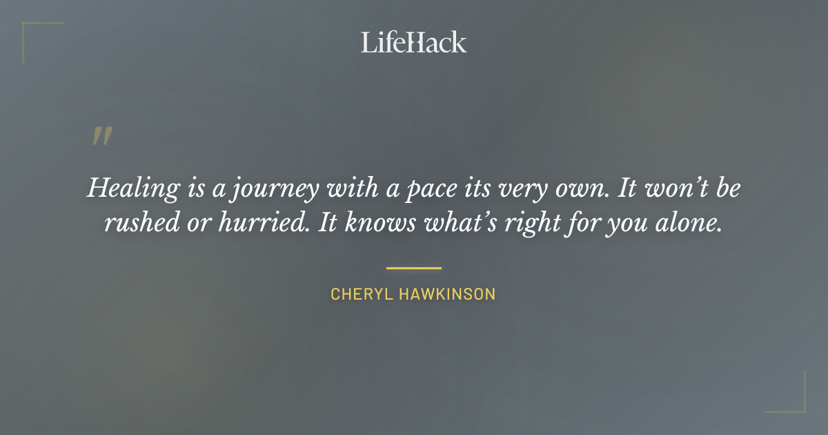 Quote by Cheryl Hawkinson