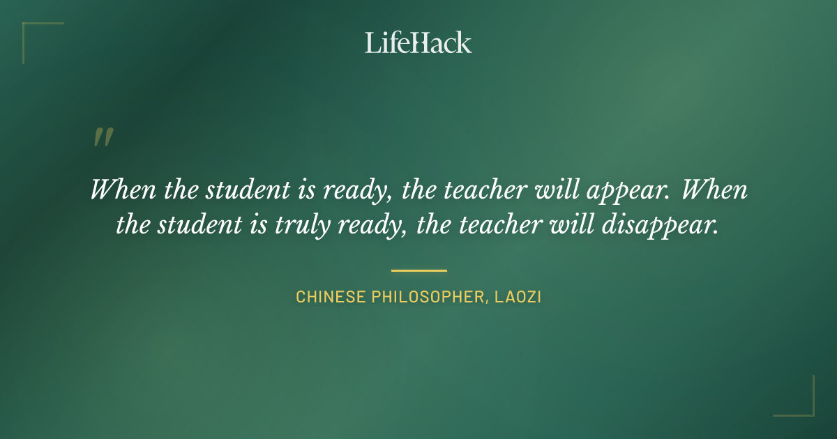 Quote by Chinese philosopher, Laozi