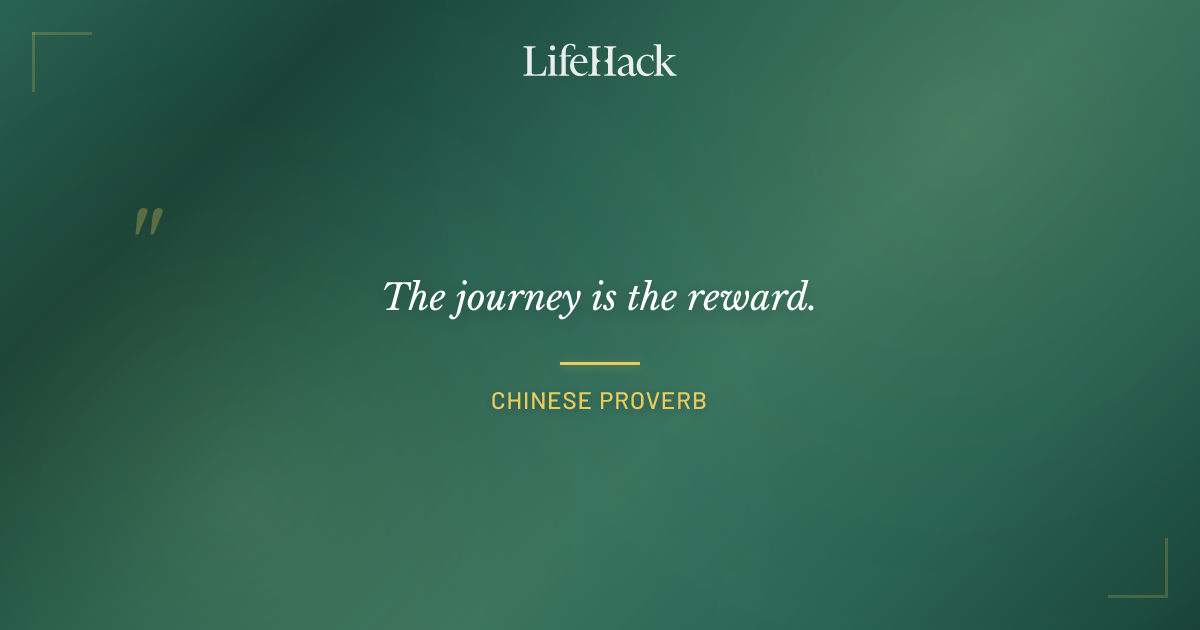 Quote by Chinese Proverb