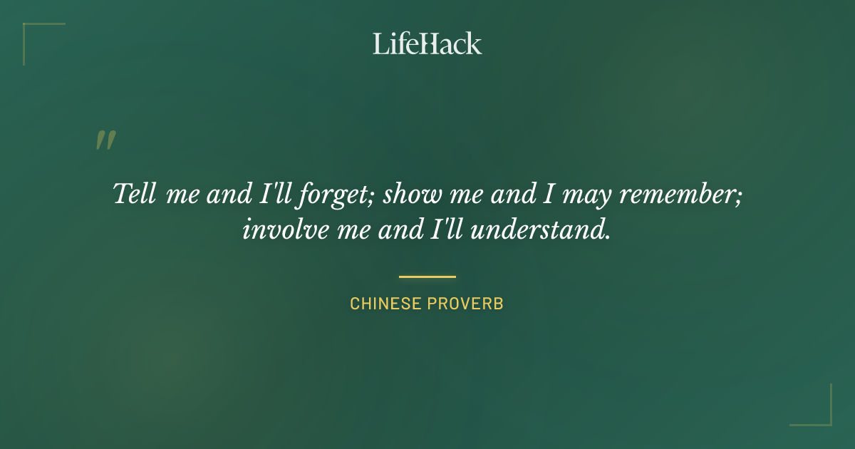 Quote by Chinese Proverb