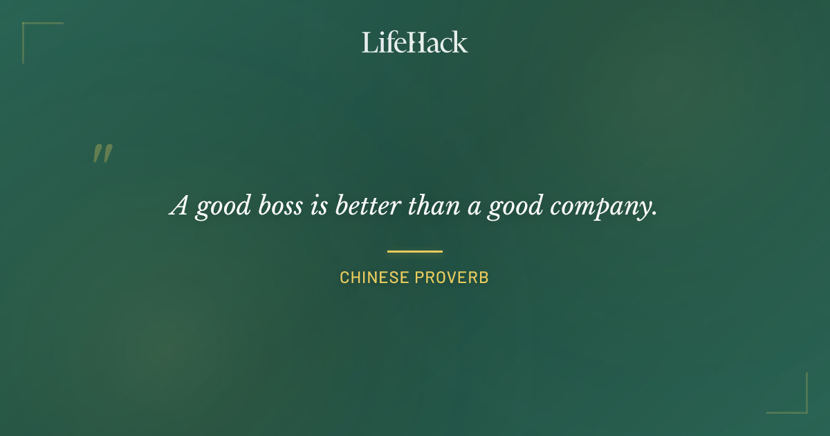 Quote by Chinese Proverb