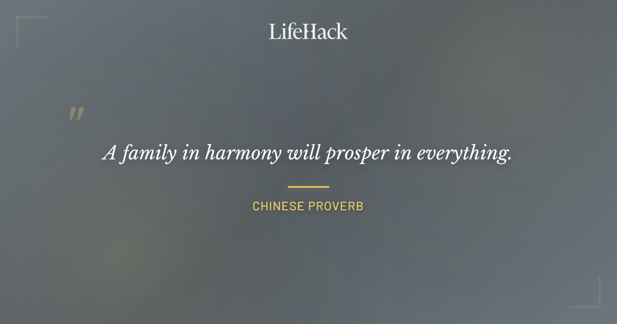 Quote by Chinese Proverb