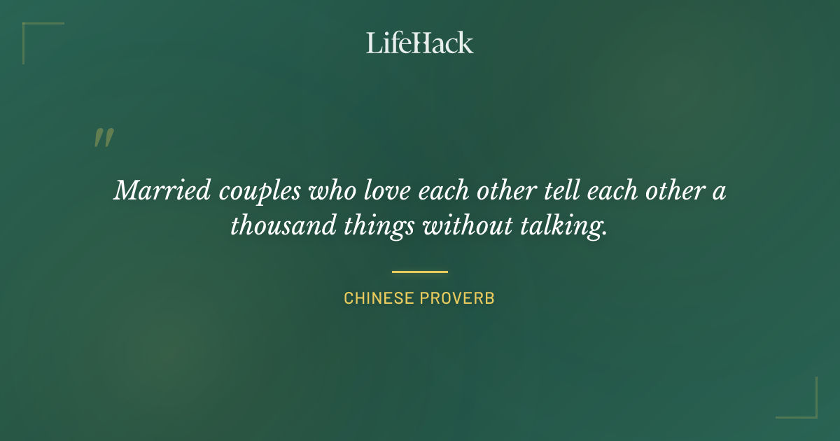 Quote by Chinese Proverb