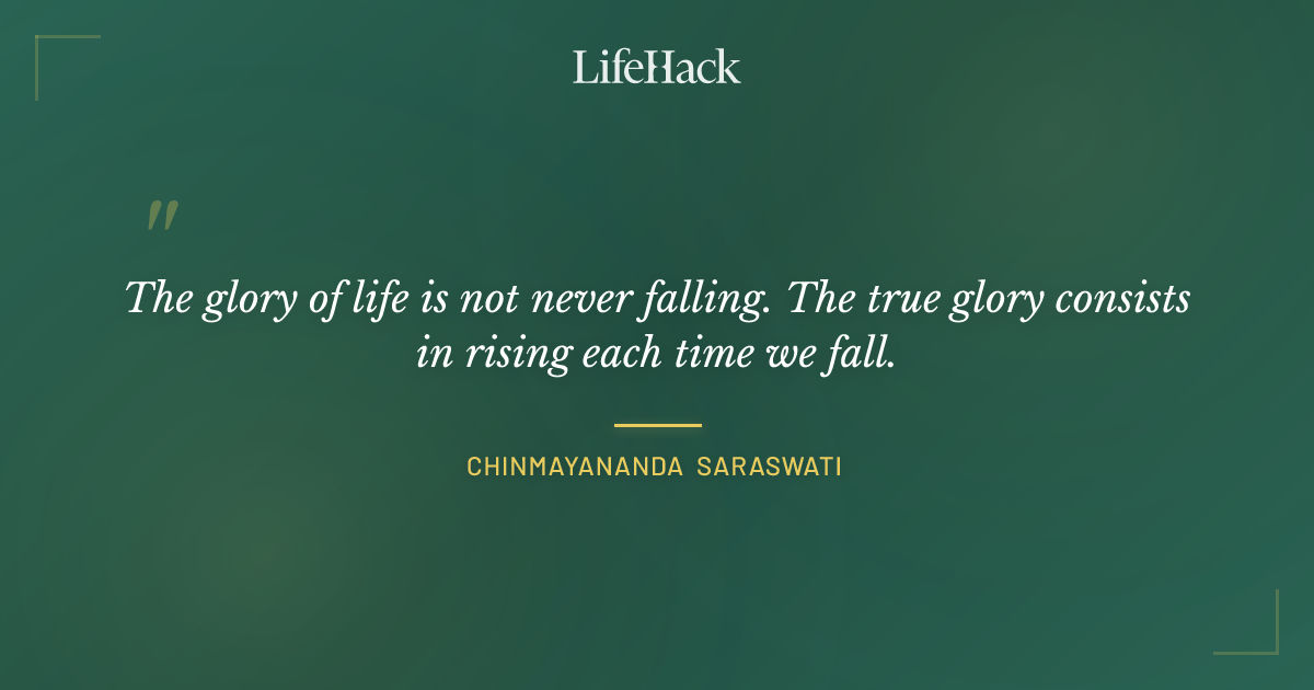 Quote by Chinmayananda Saraswati