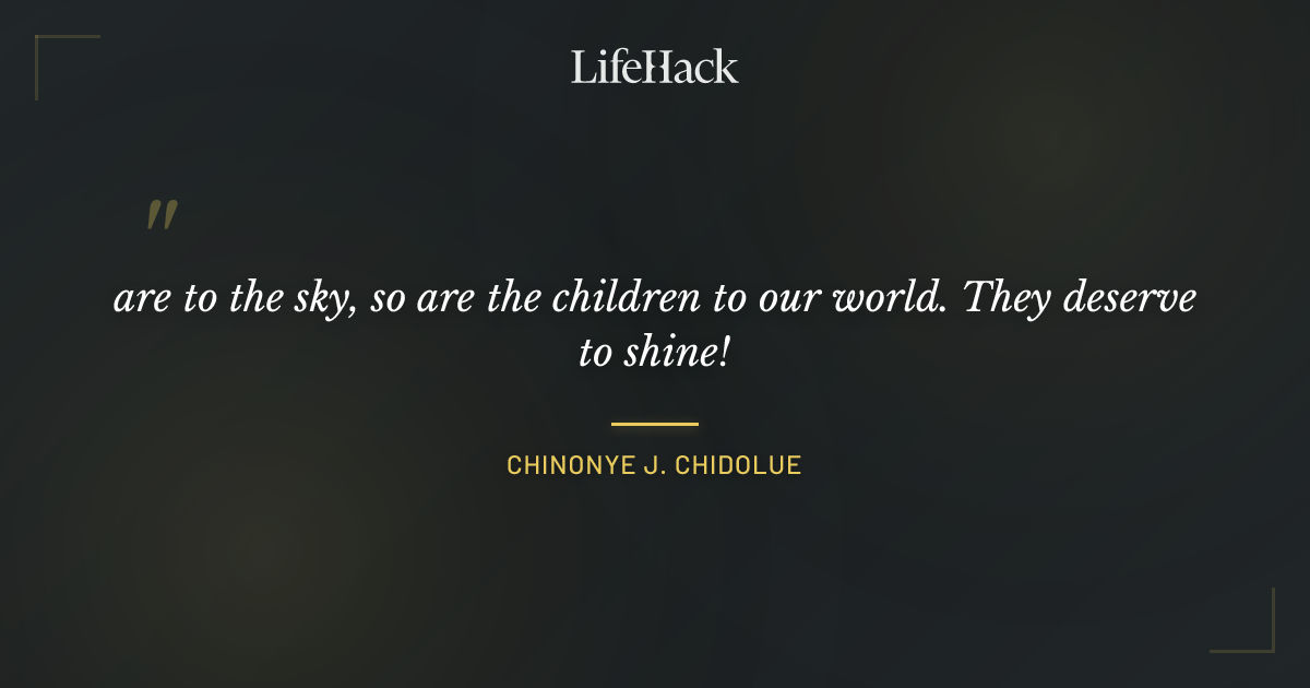 Quote by Chinonye J. Chidolue