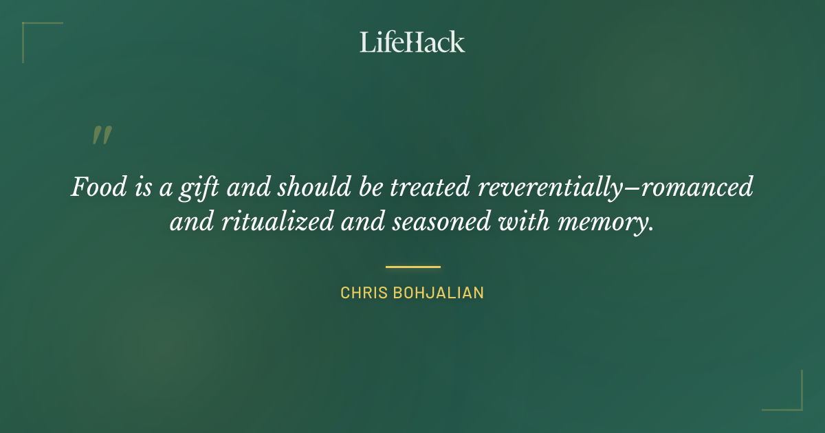 Quote by Chris Bohjalian