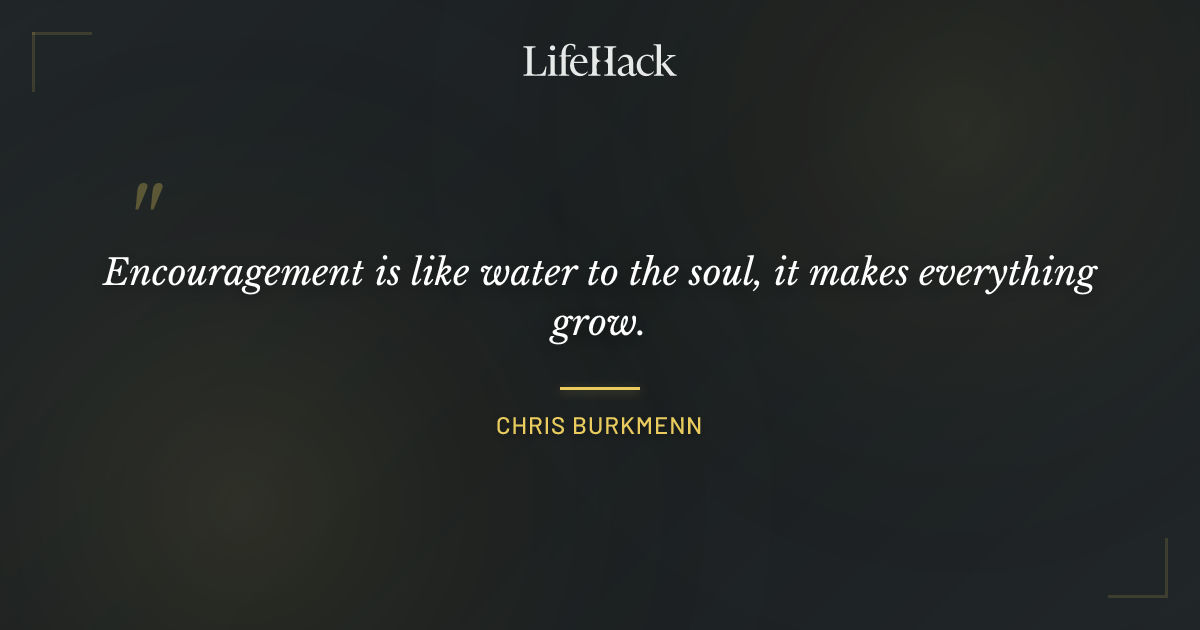 Quote by Chris Burkmenn