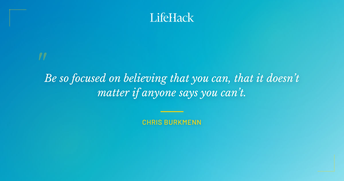 Quote by Chris Burkmenn