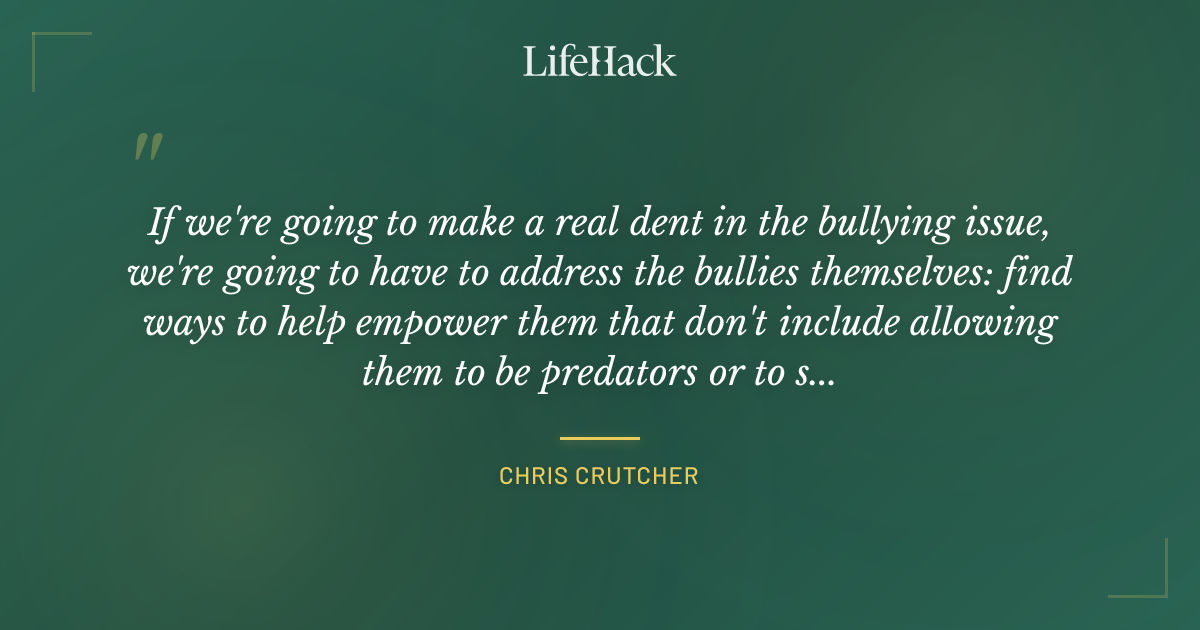 Quote by Chris Crutcher