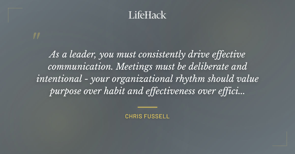 Quote by Chris Fussell
