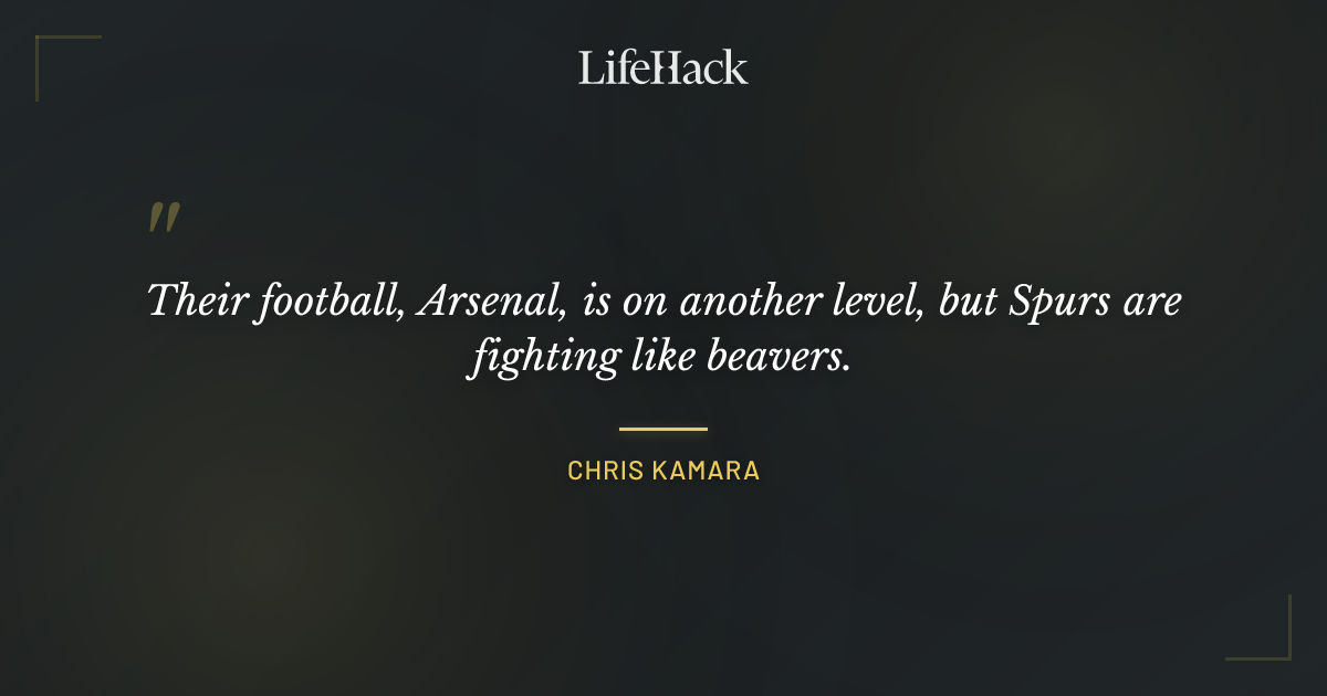 Quote by Chris Kamara