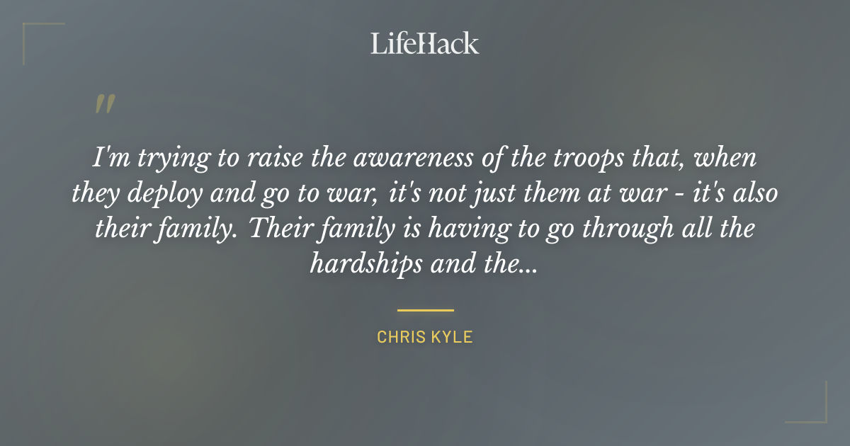 Quote by Chris Kyle