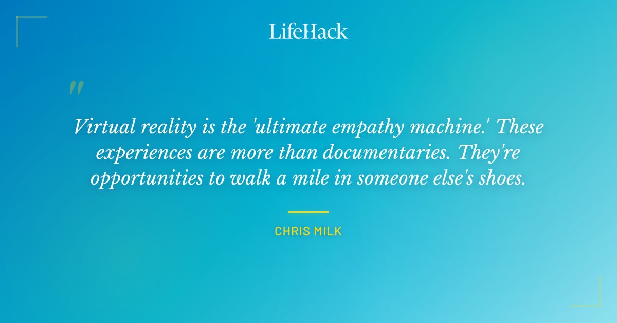 Quote by Chris Milk