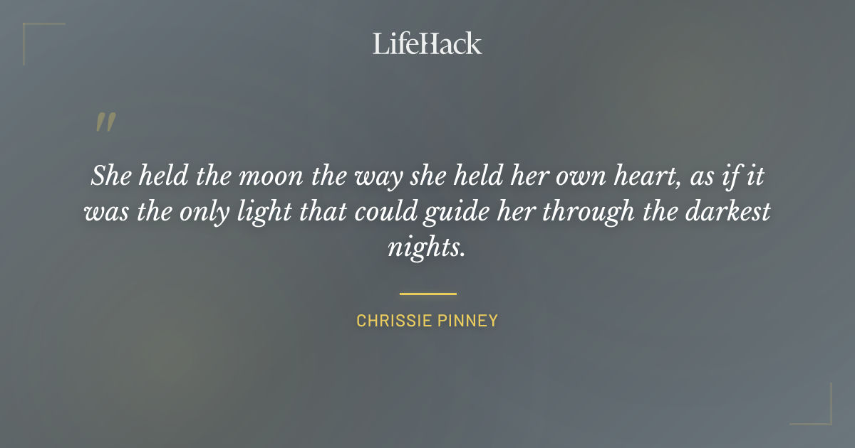 Quote by Chrissie Pinney