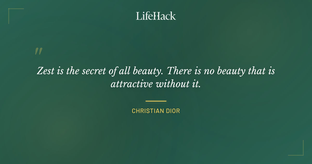 Quote by Christian Dior