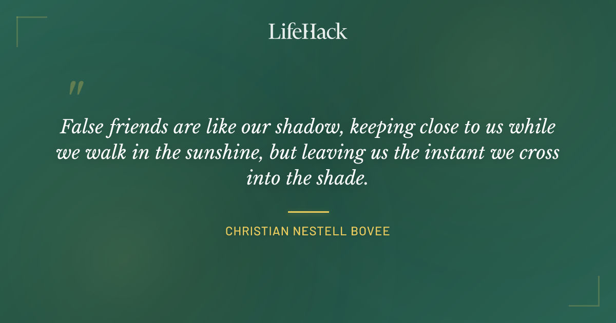 Quote by Christian Nestell Bovee