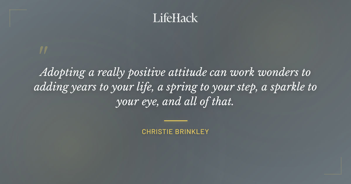 Quote by Christie Brinkley
